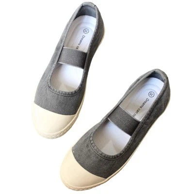 Kanvas Mary Jane Flats