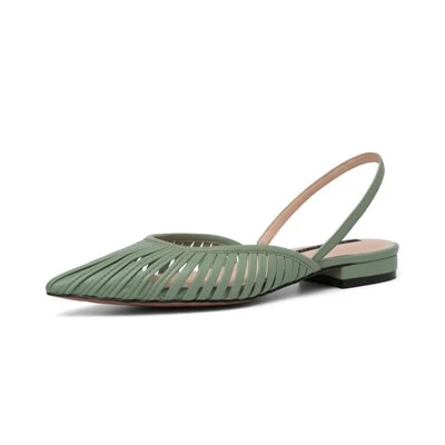 Flats Sling Back bil-ponta